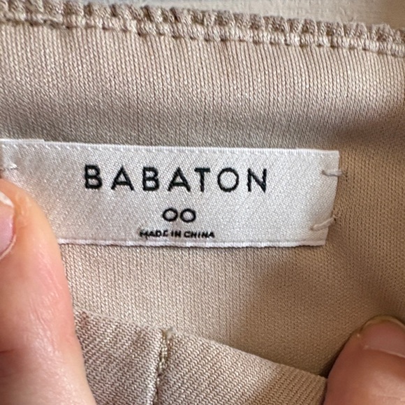 Babaton Beige Midi Dress - Picture 4 of 9